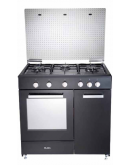 ELBA 4BURNER GAS OVEN STANDING GAS COOKER EGCC9704G(BK)