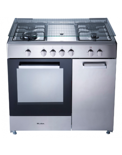 ELBA 4BURNER ELECTRIC OVEN STANDING GAS COOKER EGC-C9784E(SS)