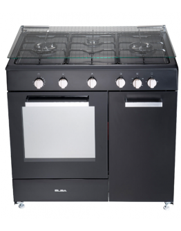 ELBA 3BURNER GAS OVEN STANDING GAS COOKER EGC-C9703G(BK)