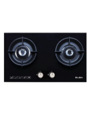 ELBA 2BURNER BUILT IN GLASS HOB EGH-N8822G(BK)