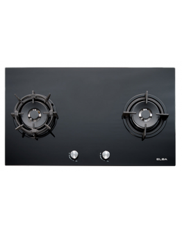 ELBA 86CM 2BURNER BUILT IN GLASS HOB EGH-E9522G(GR)