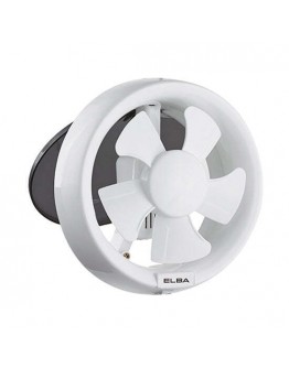 ELBA 8" GLASS MOUNTED VENTILATION FAN EGVF-E0815(WH)