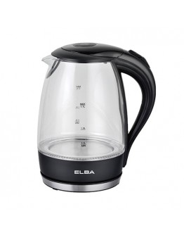 ELBA 1.7L GLASS JUG KETTLE EJK-F1723G(BK)