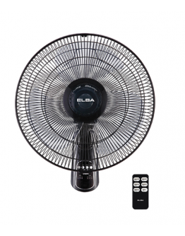 ELBA 16'' REMOTE WALL FAN EWMF-W1646RC(BK)