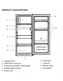 ELBA 185L SINGLE DOOR FRIDGE ER-N1854(SV)