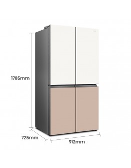 HISENSE 720L INVERTER MULTI DOOR FRIDGE RQ768N4AW-KU
