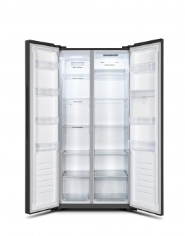 HISENSE 530L INVERTER SIDE BY SIDE FRIDGE RS590N4ABND