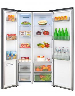 HISENSE 660L SIDE BY SIDE INVERTER REFRIGERATOR RS728N4AW-PU