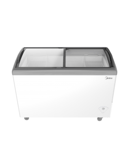 MIDEA 335L GLASS TOP FREEZER MDRZ458FZG01Y