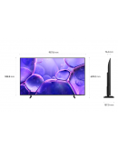 SAMSUNG 43'' 4K SMART UHD LED TV UA43U8000FKXXM