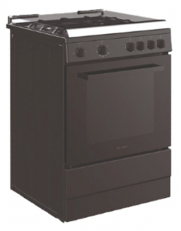 ELBA 4BURNER GAS OVEN STANDING GAS COOKER EGC-N6704G(BK)