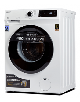 TOSHIBA 9.5KG INVERTER FRONT LOAD WASHING MACHINE TWBK105S2M