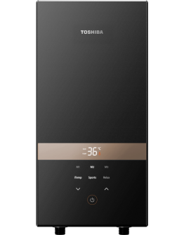 TOSHIBA 4.5KW DC PUMP WATER HEATER WITH RAIN SHOW TWH-45EMC1PMY(K)-RS