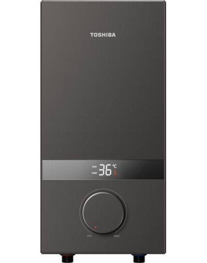 TOSHIBA 4.5KW DC PUMP WATER HEATER WITH RAIN SHOWER TWH-45EMCPMY(S)-RS