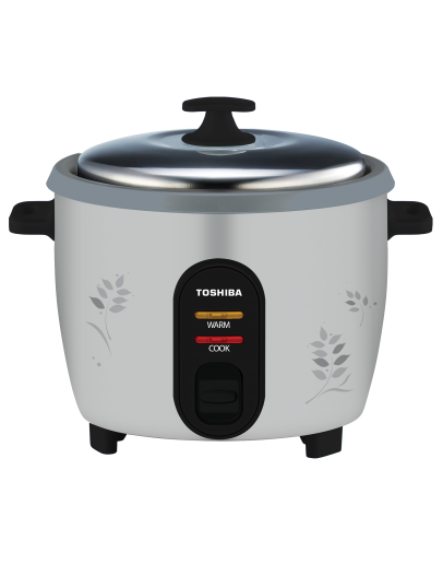 TOSHIBA 1.0L CONVENTIONAL RICE COOKER (GREY) RC-T10CEMY(GY)