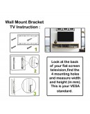 TV Fixed Wall Mount Bracket 32"-100"